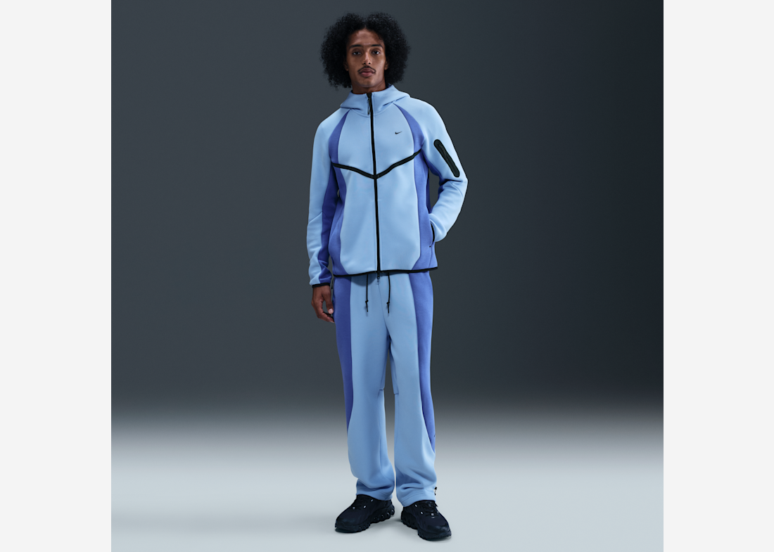 tech colour block fleece windrunner jacket 1iQtUsxK 2