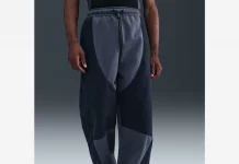 Nike Tech Boreas Knit Open-Hem Trousers „Thunder Blue“