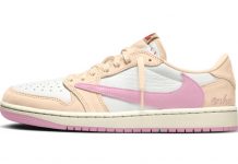 Travis Scott x Nike Air Jordan 1 Low OG „Shy Pink“