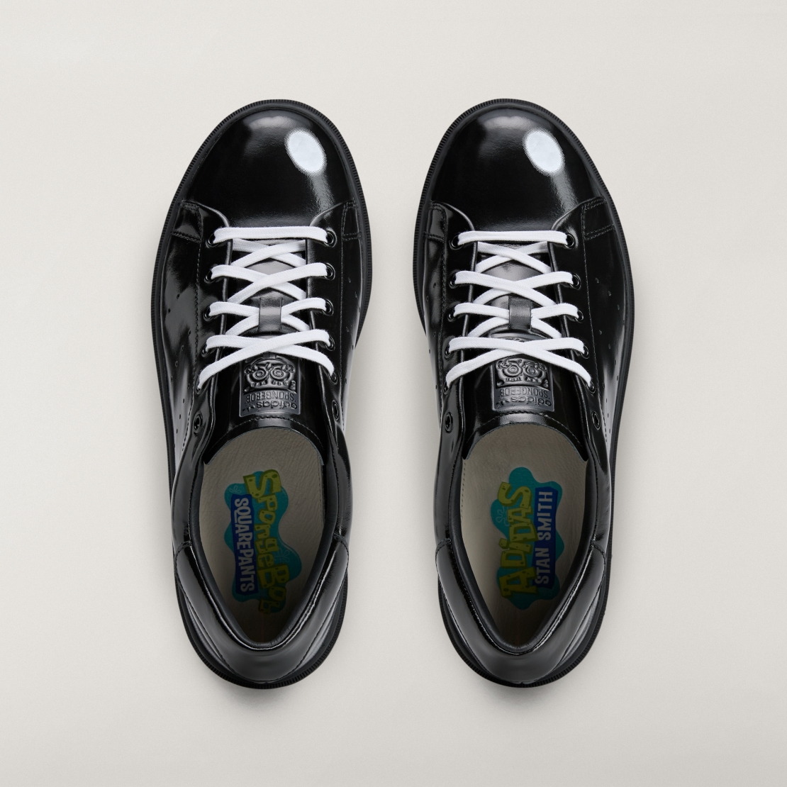 Spongebob SquarePants x Adidas Stan Smith Freizeit "Black" image 12 1