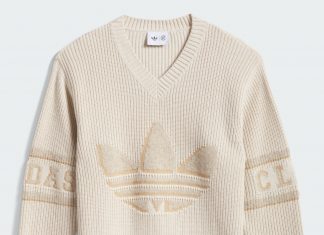 CLOT x Adidas Knit Sweatshirt „Warm Sandstone“