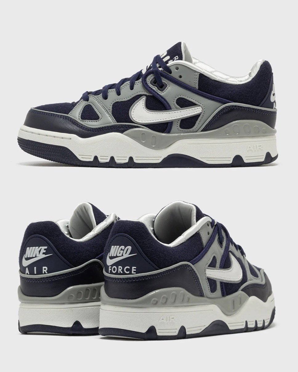 NIGO x Nike Air Force 3 Low "Midnight Navy" G8lyQNwb0AE2mSu