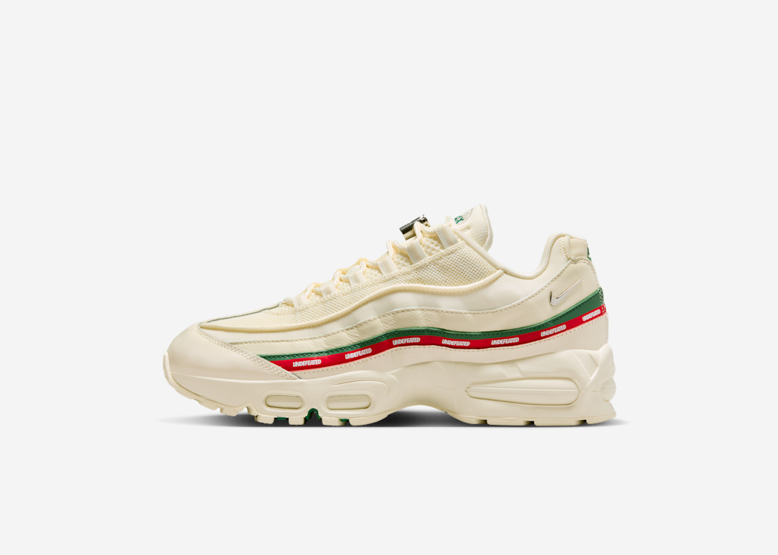 Undefeated x Nike Air Max 95 "Sail" ib4453 100 1