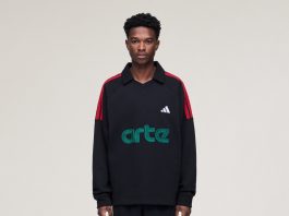 Arte Antwerp x Adidas Terry Longsleeve Jersey „Black“