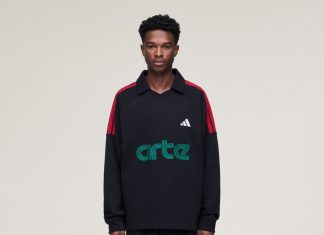 Arte Antwerp x Adidas Terry Longsleeve Jersey „Black“
