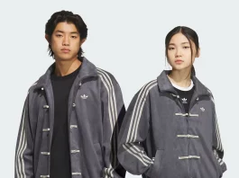 Adidas New Chinese Track Top Jacket „Grey Six“