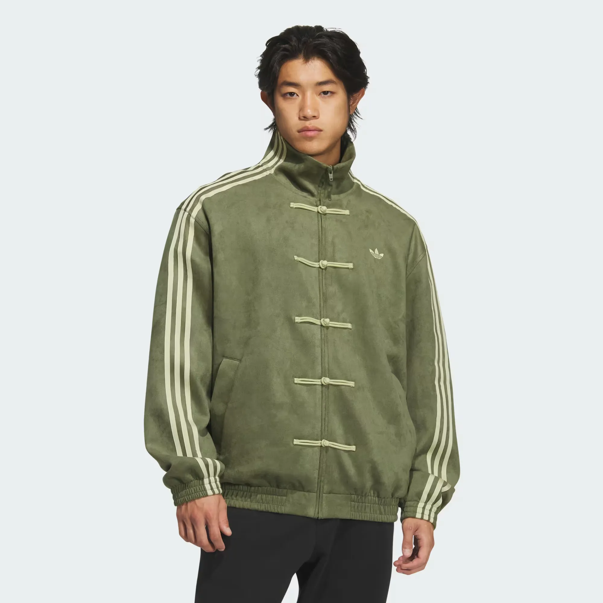 Adidas New Chinese Track Top Jacket "Focus Olive" 858866 adidas Tang Track Jacket New Chinese Style Focus Olive KT3847 img2 1000x1000 1
