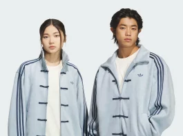 Adidas New Chinese Track Top Jacket „Ash Grey“