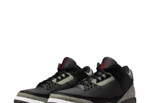 Levi’s x Nike Air Jordan 3 „Denim Black“
