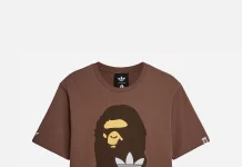 BAPE x Adidas T-Shirt „Earth Strata“