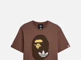 BAPE x Adidas T-Shirt „Earth Strata“
