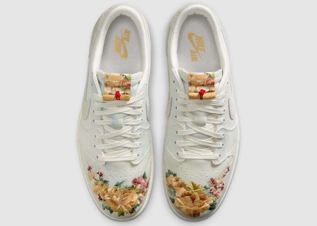 Nike Air Jordan 1 Low "Chinese New Year" Air Jordan 1 Low Greyish and Sail IQ1108 011 Beitrag 1100 × 785 px 3