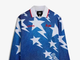 BAPE x Adidas Longsleeve Jersey „Blue Stars“