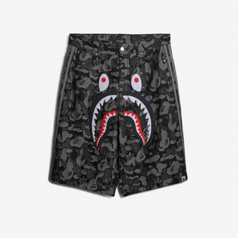 BAPE x Adidas Denim Jorts „Grey“