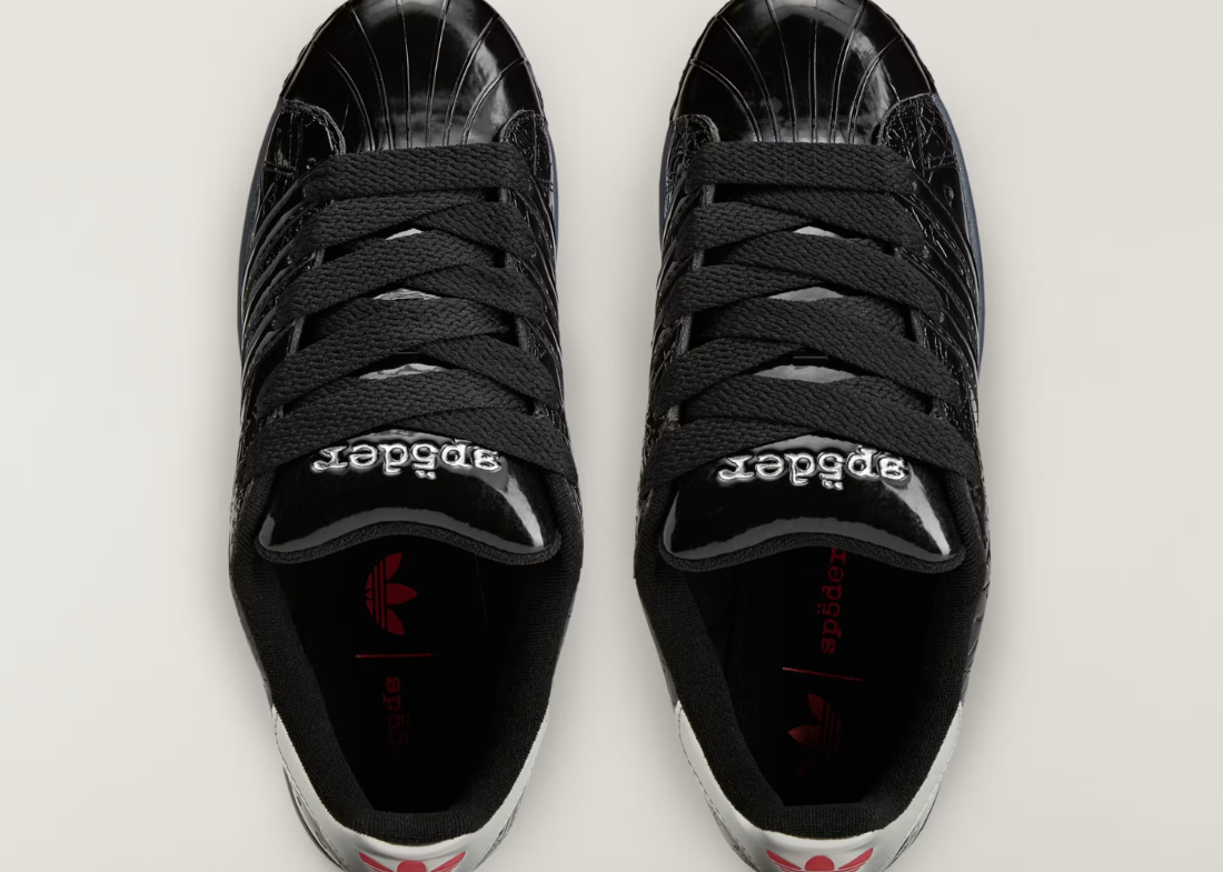 Sp5der x Adidas Superstar II "Black" Sp5der Adidas Superstar II Black KJ7021 Beitrag 1100 × 785 px 1