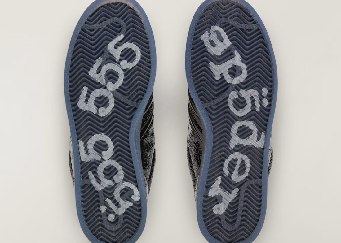 Sp5der x Adidas Superstar II "Black" Sp5der Adidas Superstar II Black KJ7021 Beitrag 1100 × 785 px 2