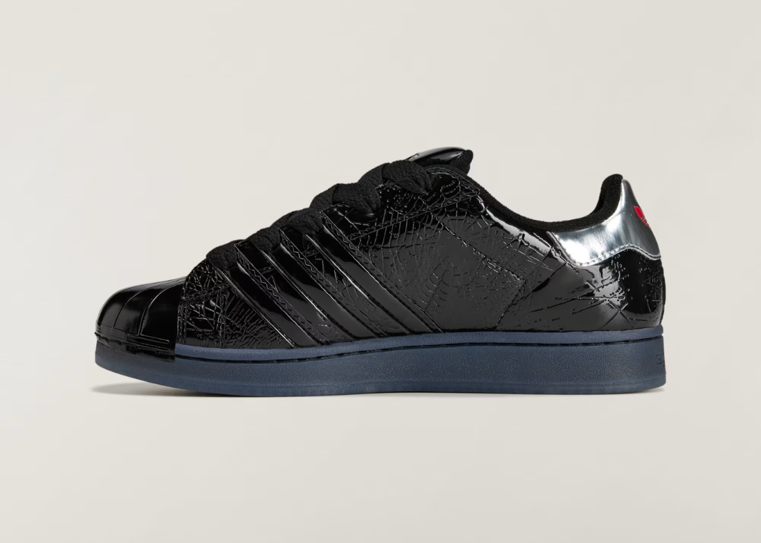 Sp5der x Adidas Superstar II "Black" Sp5der Adidas Superstar II Black KJ7021 Beitrag 1100 × 785 px 5