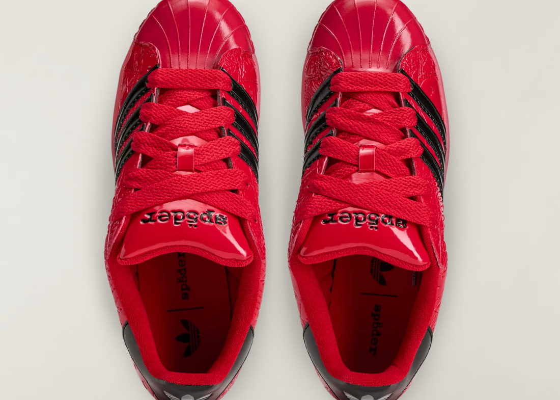 Sp5der x Adidas Superstar II "Red" Sp5der Adidas Superstar II Red KJ7005 Beitrag 1100 × 785 px 1