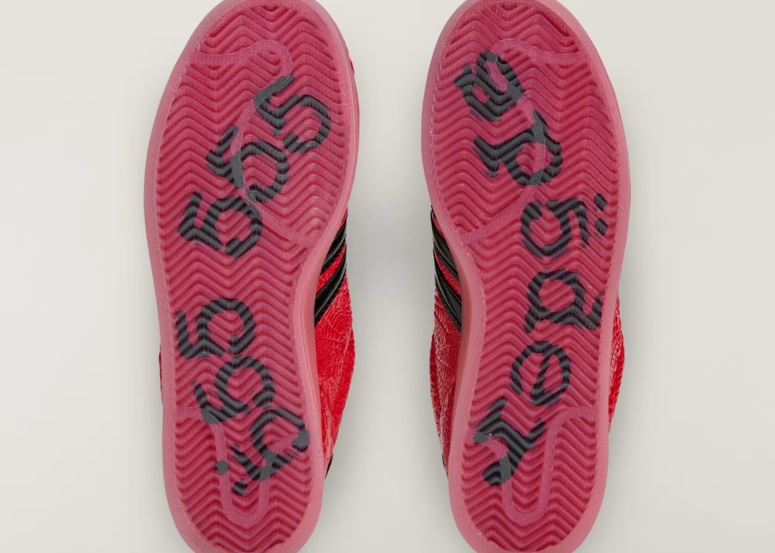 Sp5der x Adidas Superstar II "Red" Sp5der Adidas Superstar II Red KJ7005 Beitrag 1100 × 785 px 2