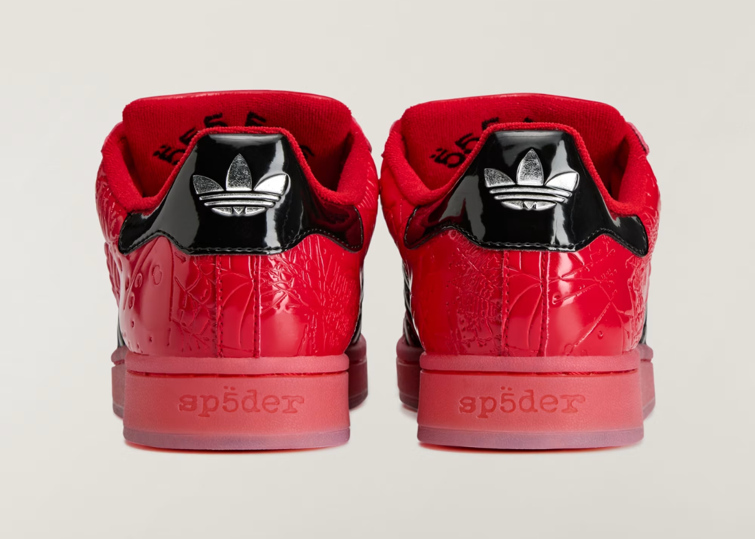 Sp5der x Adidas Superstar II "Red" Sp5der Adidas Superstar II Red KJ7005 Beitrag 1100 × 785 px 4