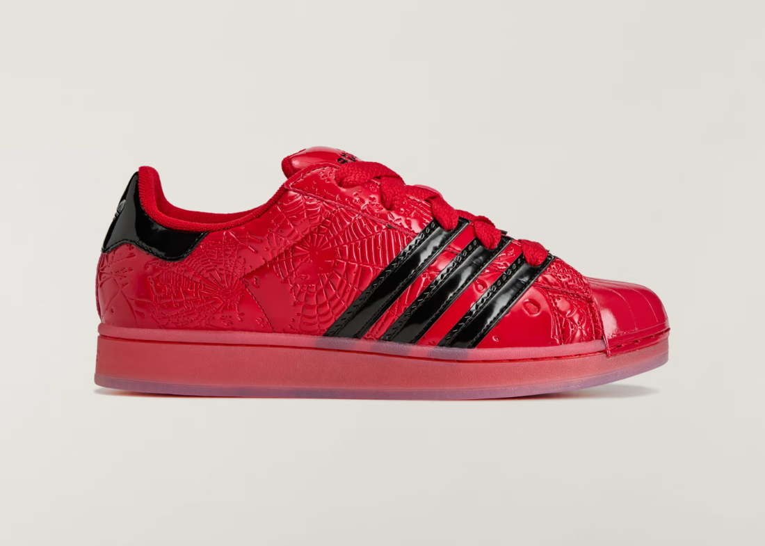 Sp5der x Adidas Superstar II "Red" Sp5der Adidas Superstar II Red KJ7005 Beitrag 1100 × 785