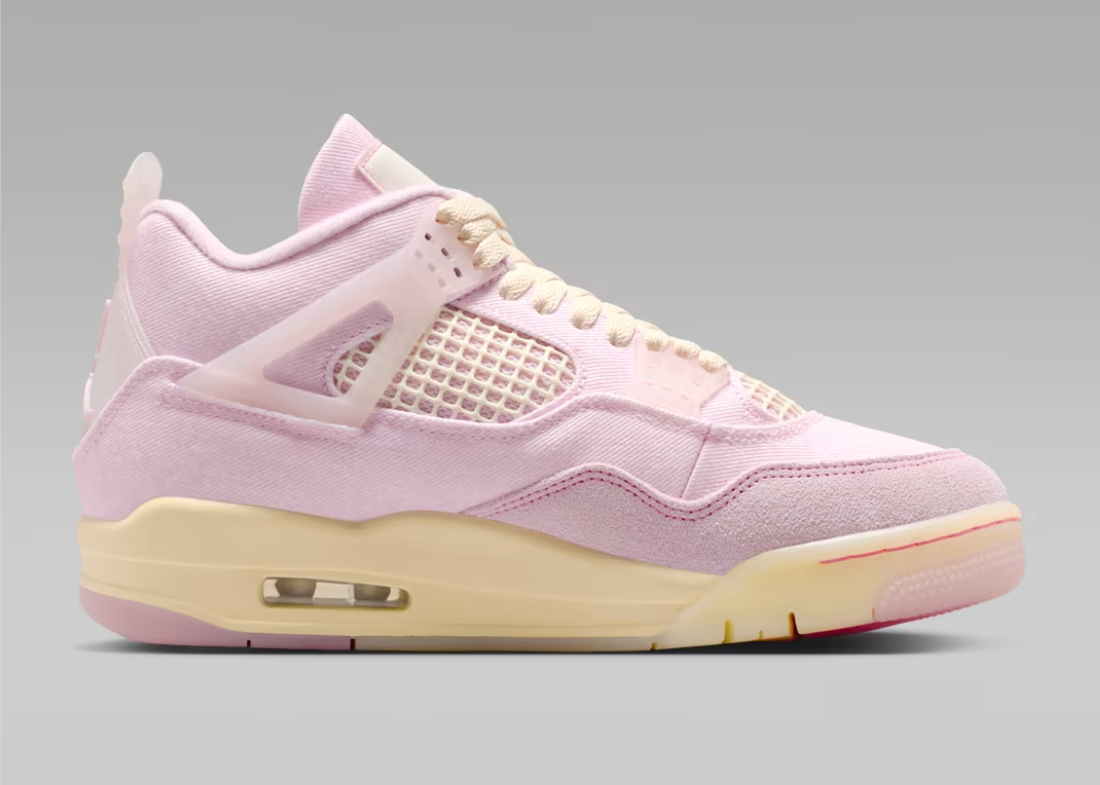 Nike Air Jordan 4 Tex WMNS "Iced Carmine" Air Jordan 4 Retro „Pearl Pink and Iced Carmine IB6716 600 Beitrag 1100 × 785 px 1