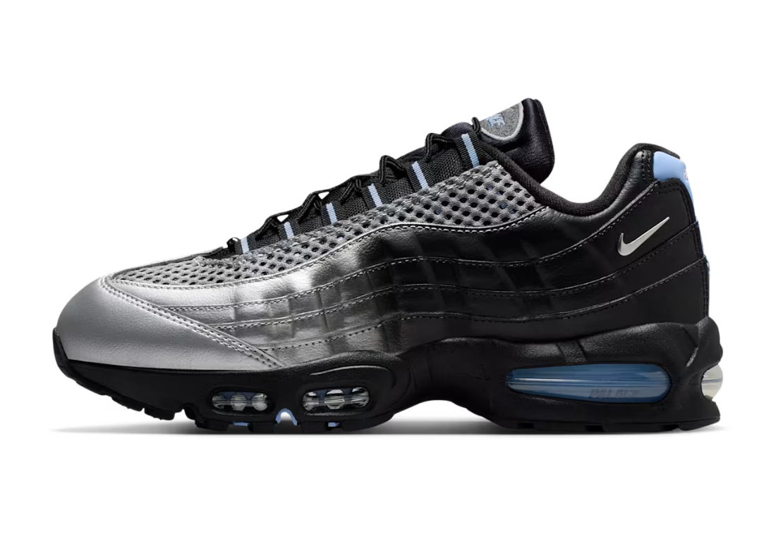 Palace x Nike Air Max 95 Big Bubble "Metallic Silver Black" Palace x Nike Air Max 95 IQ7708 095 Beitrag 1100 × 785 px 1