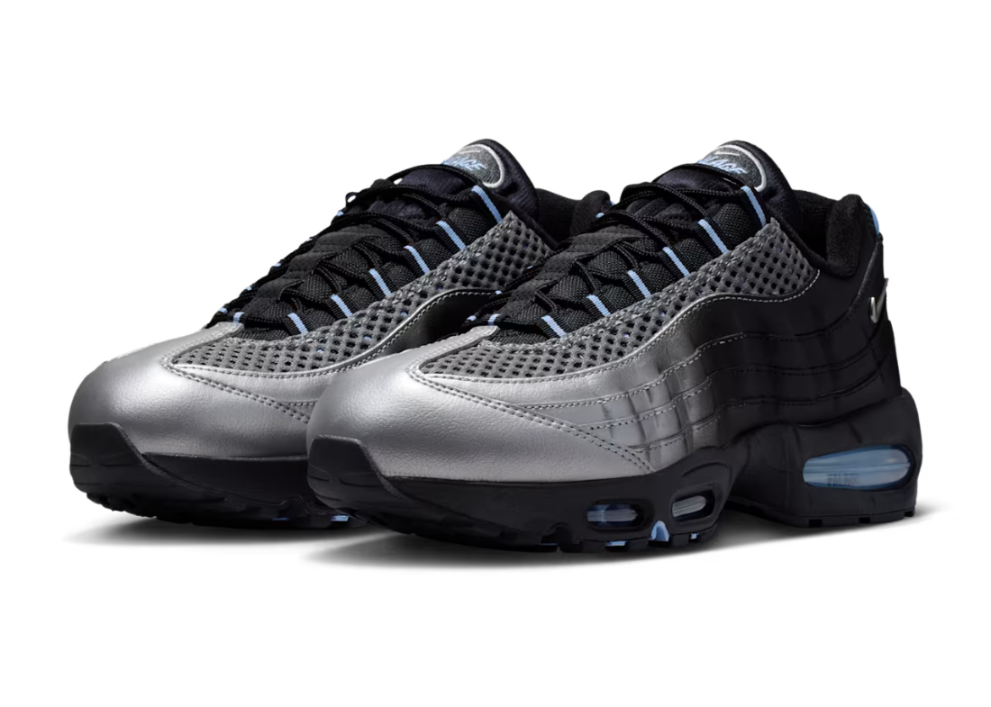 Palace x Nike Air Max 95 Big Bubble "Metallic Silver Black" Palace x Nike Air Max 95 IQ7708 095 Beitrag 1100 × 785 px 3 1