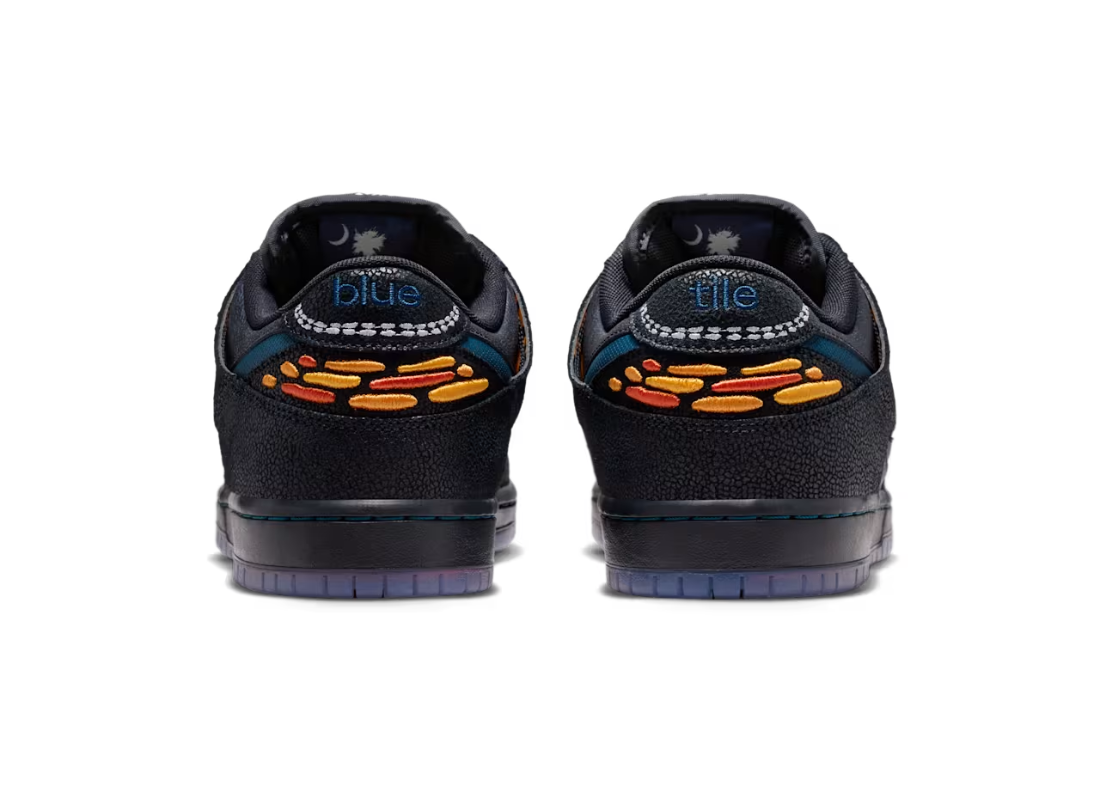 Bluetile x Nike SB Dunk Low "Monarch Butterfly" Bluetile x Nike SB Dunk Low Monarch Butterfly IQ1323 001 3