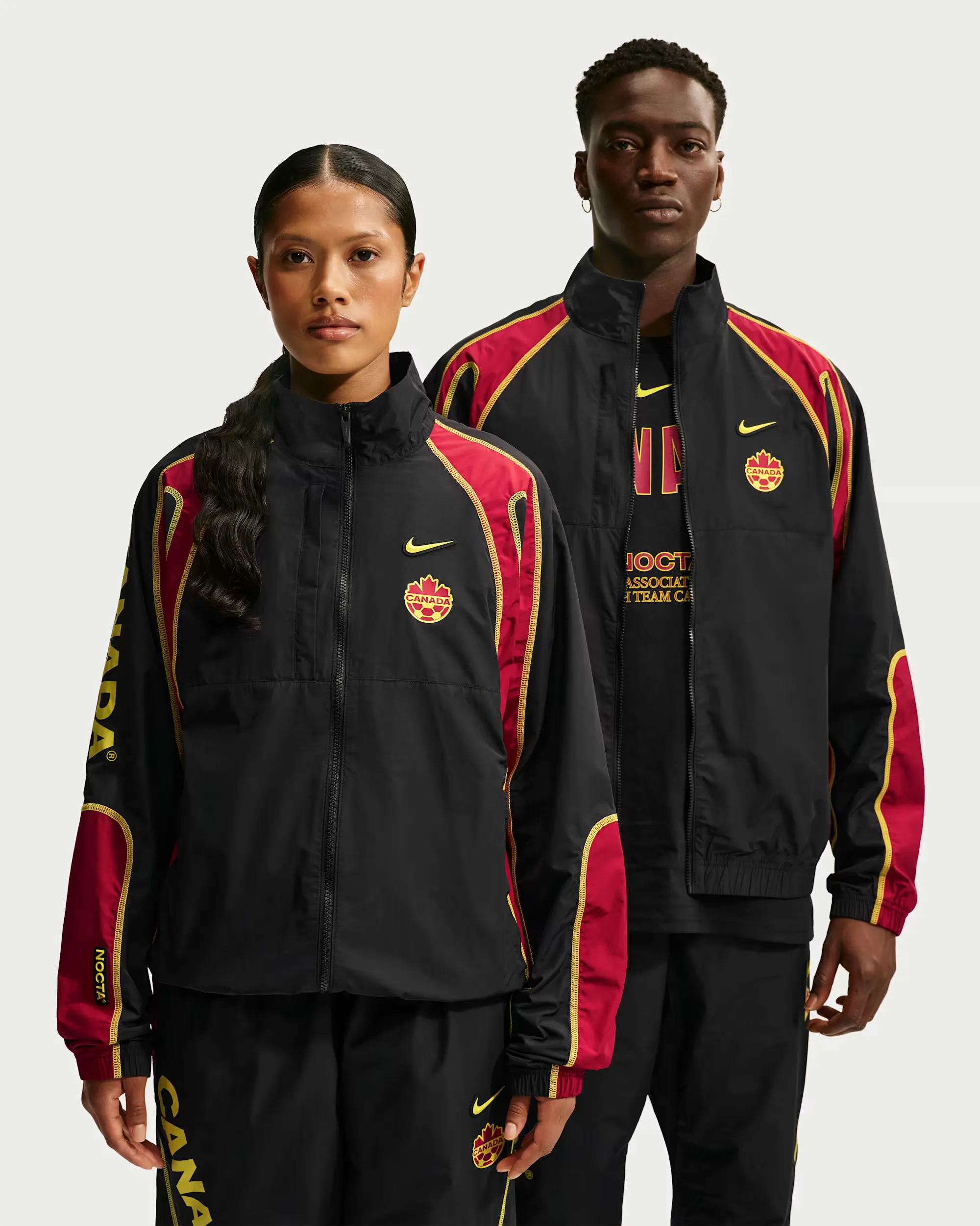 NOCTA x Nike x Kanada Kollektion 000000 Canada x NOCTA x Nike Track Jacket Black Red IM3235 010 img0 1000x1000 1