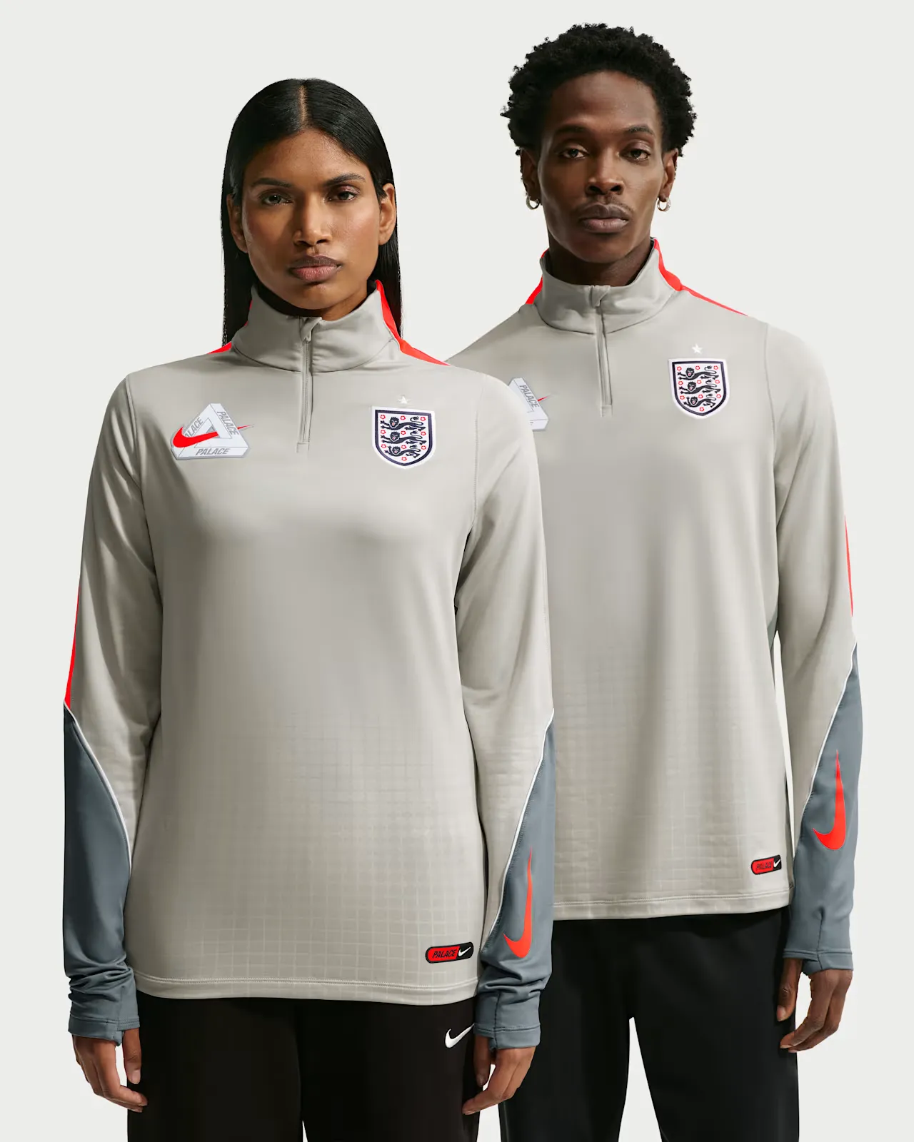 Palace x England x Nike Football Kollektion Palace x England x Nike Strike Drill Top Grey IM3229 052 img0 1000x1000 1