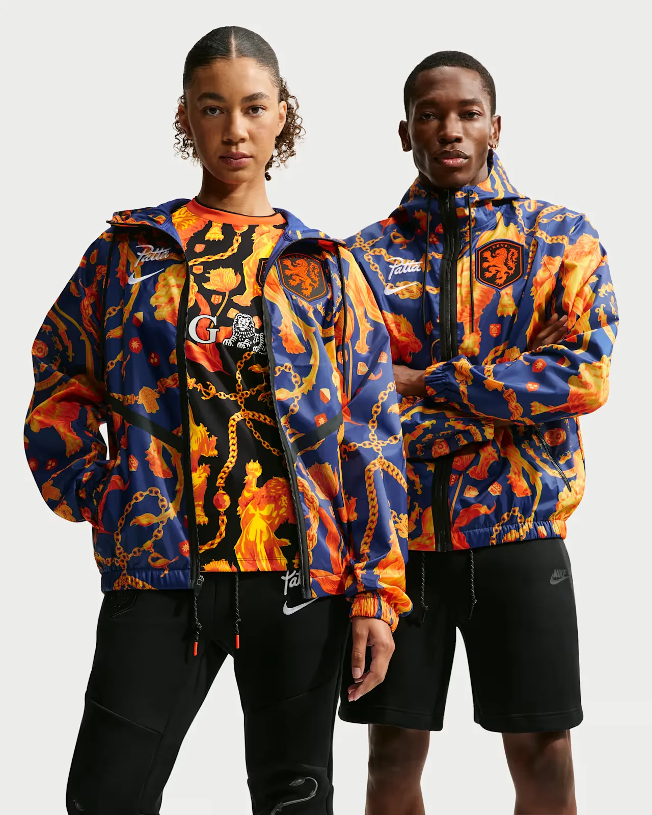 Patta x Netherlands x Nike Kollektion Patta x Netherlands x Nike Anthem Jacket Black Orange IH1617 455 img0 1000x1000 1