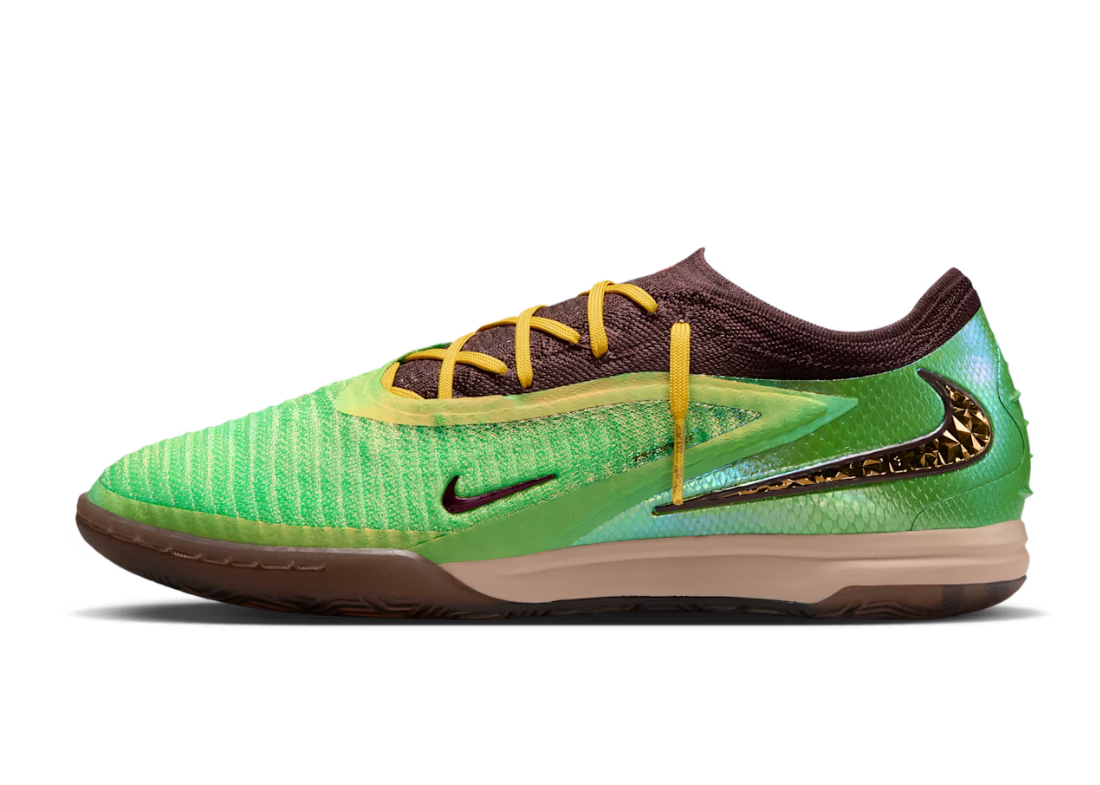 Travis Scott x Nike Phantom 6 Low Indoor "Earth Metallic Gold" Travis Scott x Nike Phantom 6 Low Elite FG Earth Metallic Gold IQ8140 900 5