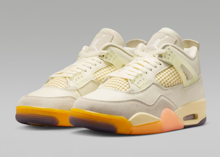 Air Jordan 4 Retro WMNS Birds Of Paradise HV0823-101 (2)
