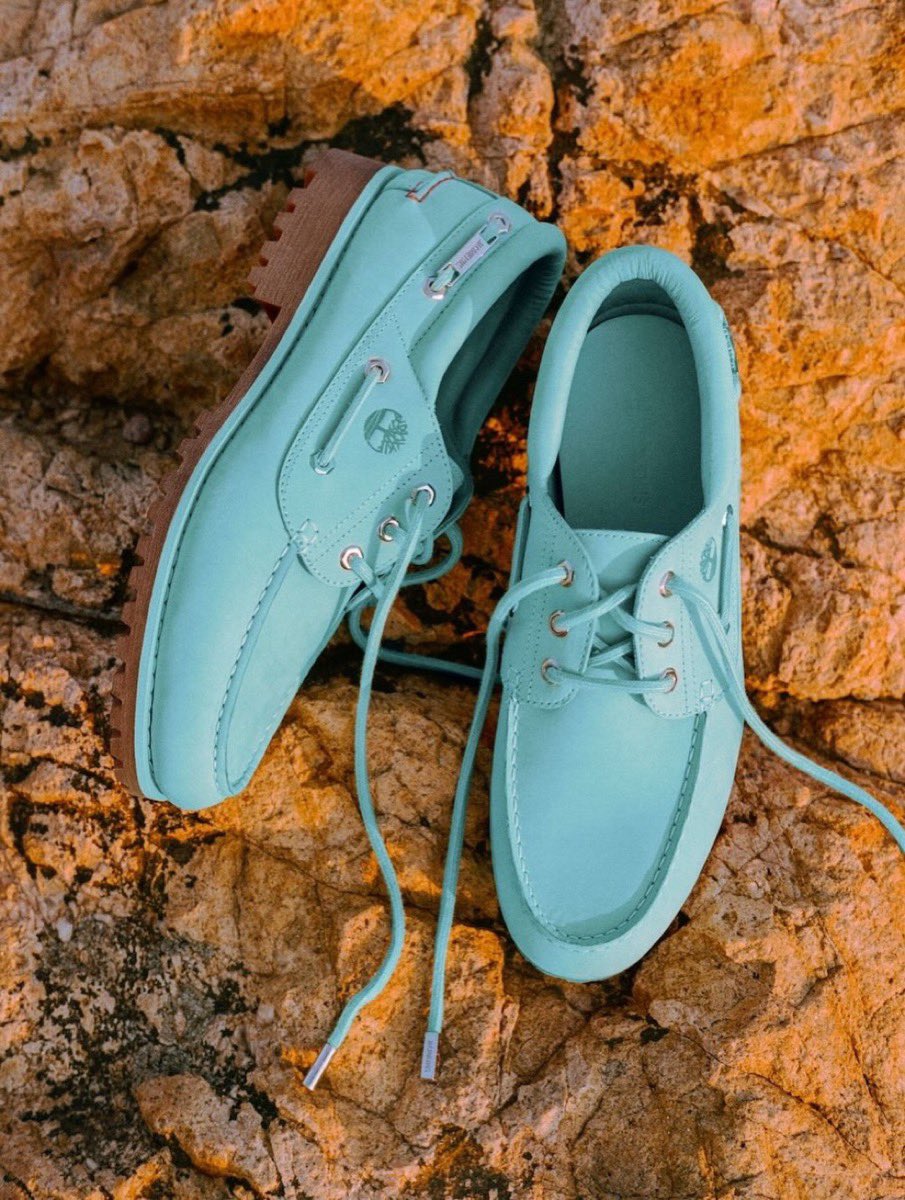 Jacquemus x Timberland 3-Eye Lug Boat Shoe "Lagoon Blue" HNTq4YIa0AAwx q