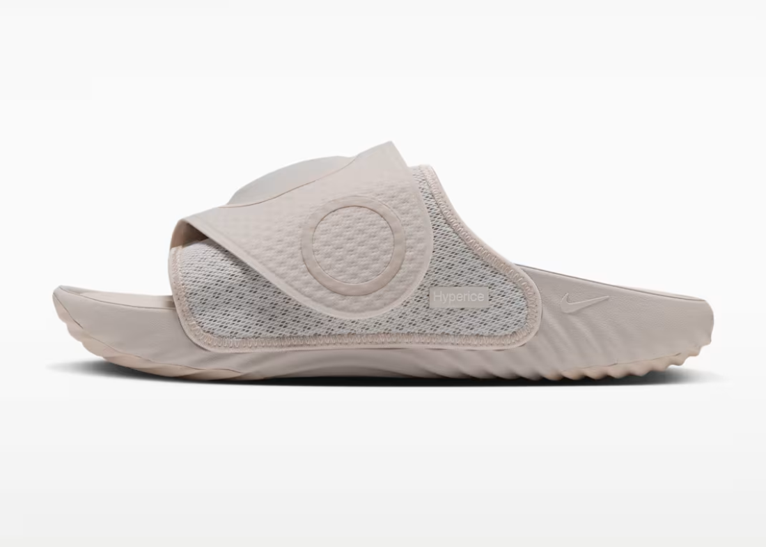 Hyperice x Nike Air Zoom Hyperslide "Light Orewood Brown Sail" Hyperice x Nike Air Zoom Hyperslide Light Orewood Brown Sail IZ6715 100 1