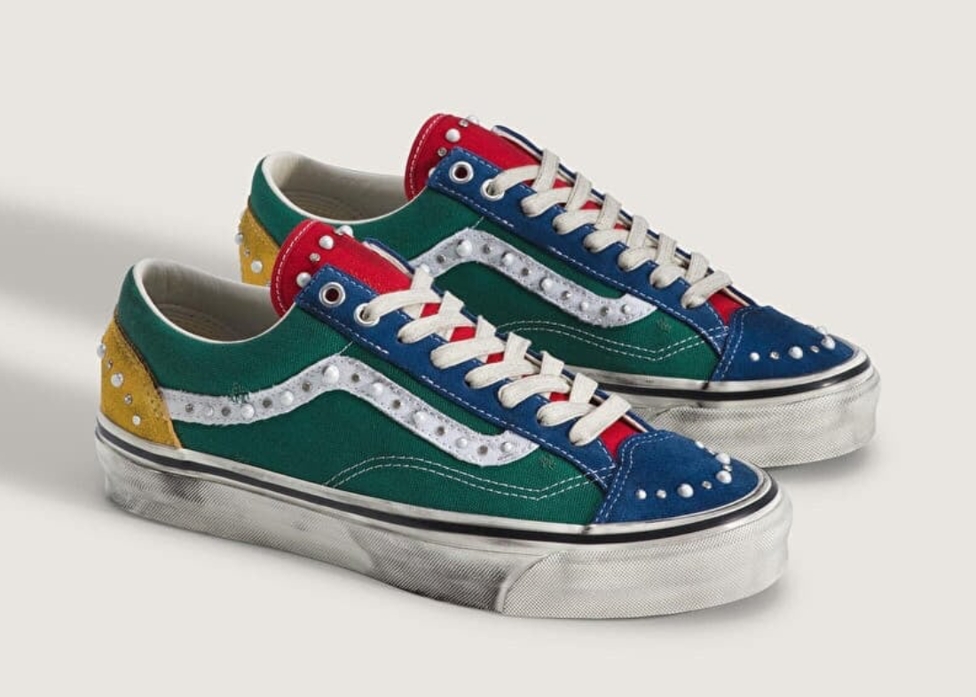 Vans LX Old Skool 36 Pearlized "Pear Green Multi" Vans LX Old Skool 36 Pearlized Pear Green Multi VN000E8VBGK1 1