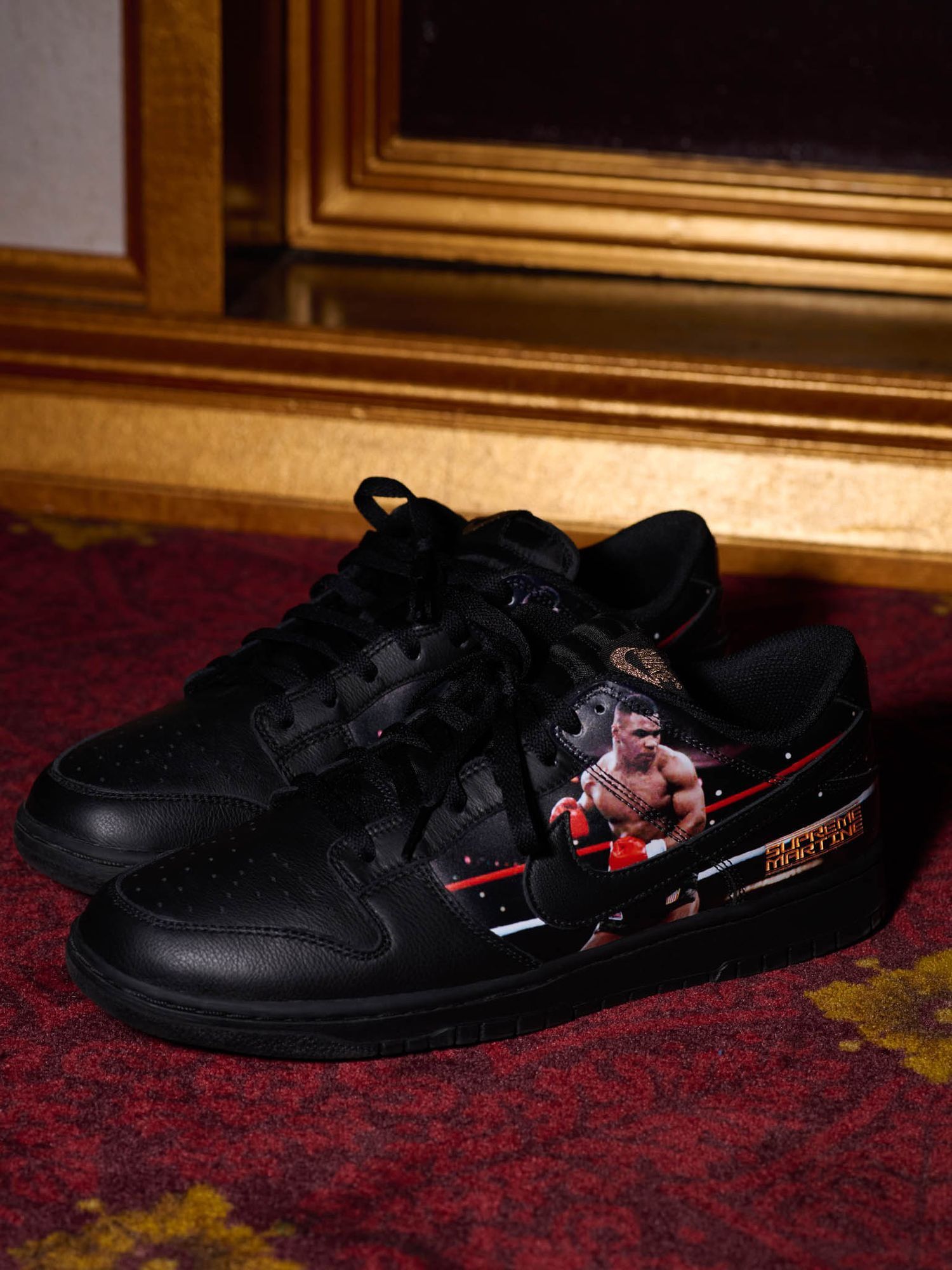 Supreme x Martine Rose x Nike Dunk Low "Mike Tyson" HUkImEcXYAA Ai