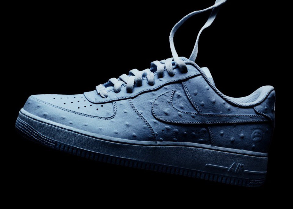 Travis Scott x Nike Air Force 1 Low '07 "Ice Blue Ostrich" Travis Scott x Nike Air Force 1 Low 07 Ice Blue Ostrich JF7727 400 2